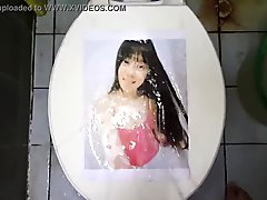 pissing on printed pic #2
