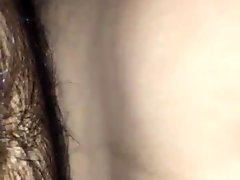 Very beautiful  hairy pussy Asian Indian girl fuck me