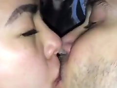 Sean and Lily Kissing Video 1