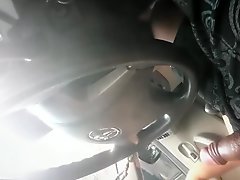 Thai girl cheat on car